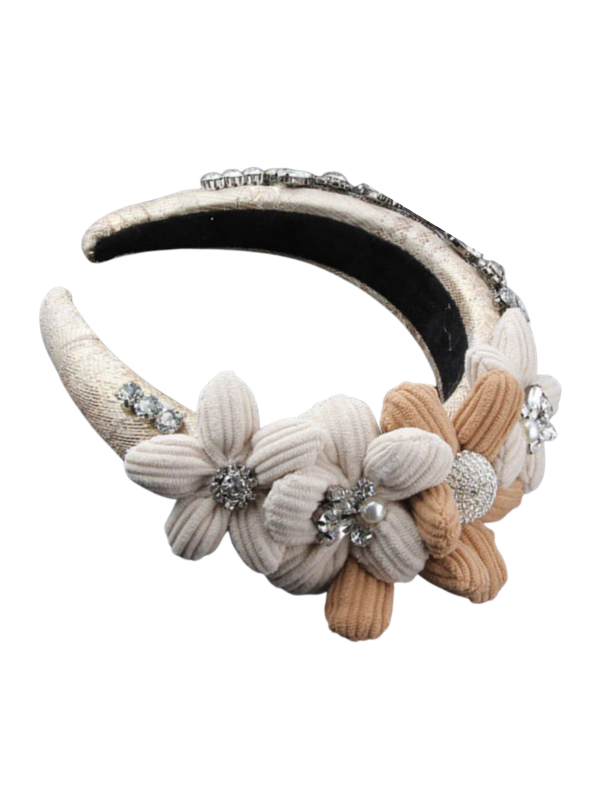 Jane Headband White The House of Perna
