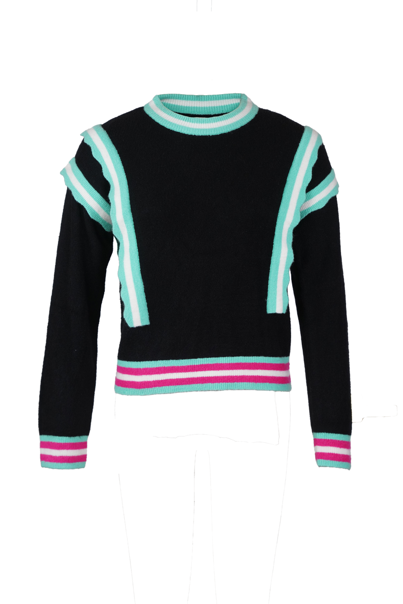 BONNIE SWEATER BLACK MULTI