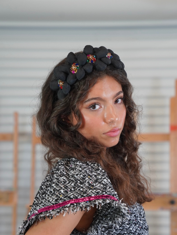 Isabella Headband Black