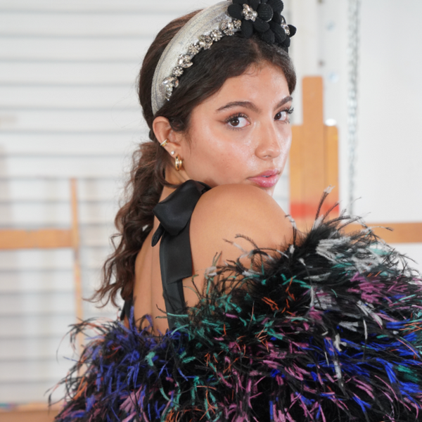 Jane Headband Black – The House of Perna