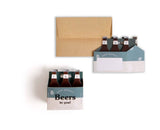 Beers to You Pop-Up Birthday Card with Six Pack Design