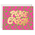 NEON DOVES HOLIDAY GREETING CARD