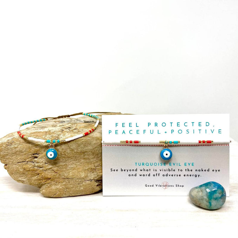 Eye of Protection Bracelet ⎮ Turquoise Blue