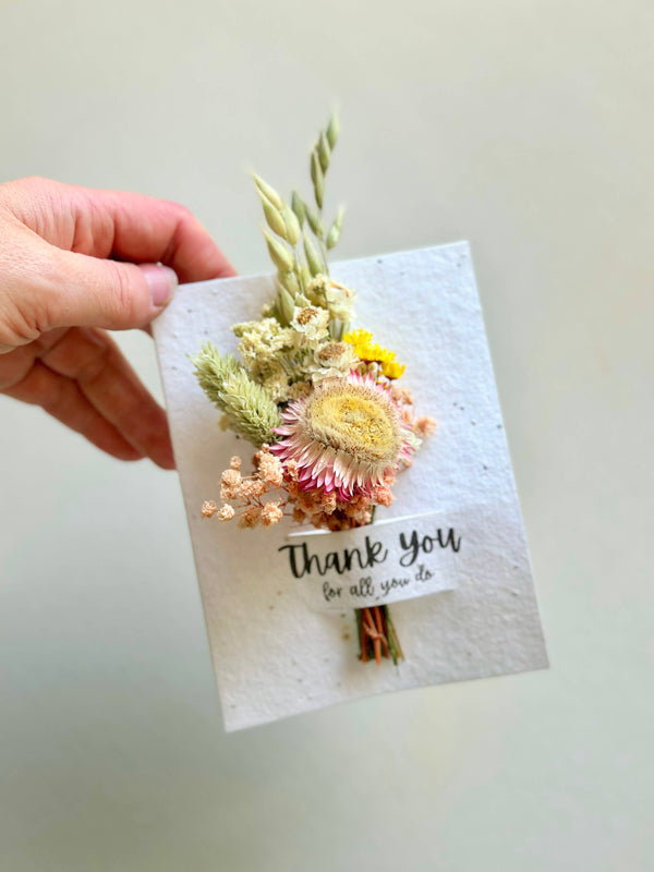 Wildflower Seed Card + Mini Bouquet