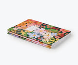 Set of 3 Marguerite Stitched Notebooks