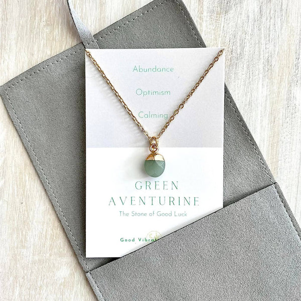 Green Aventurine⎮Aura Necklace