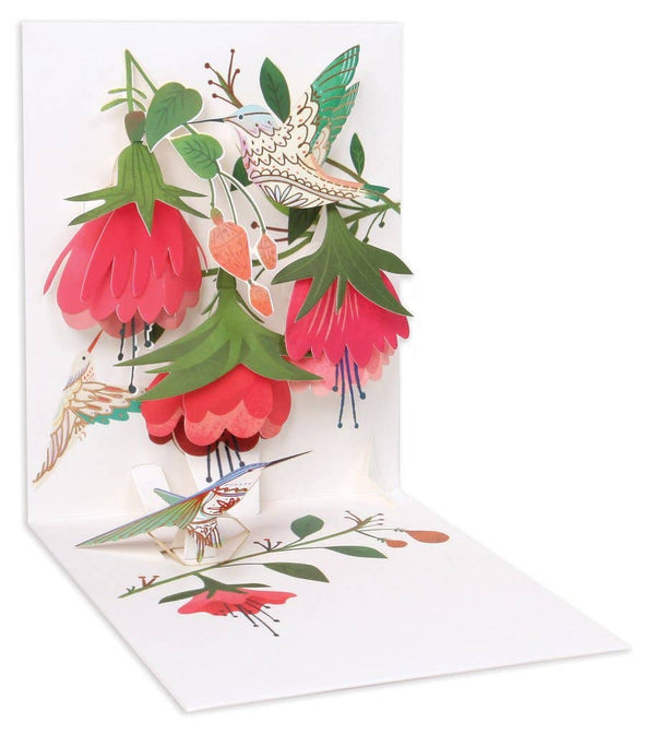 Hummingbirds Pop-Up Cards