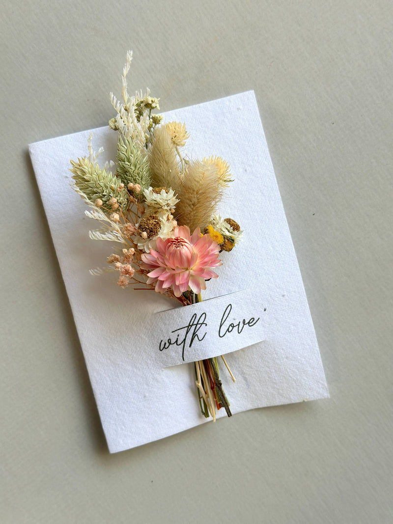 Wildflower Seed Card + Mini Bouquet