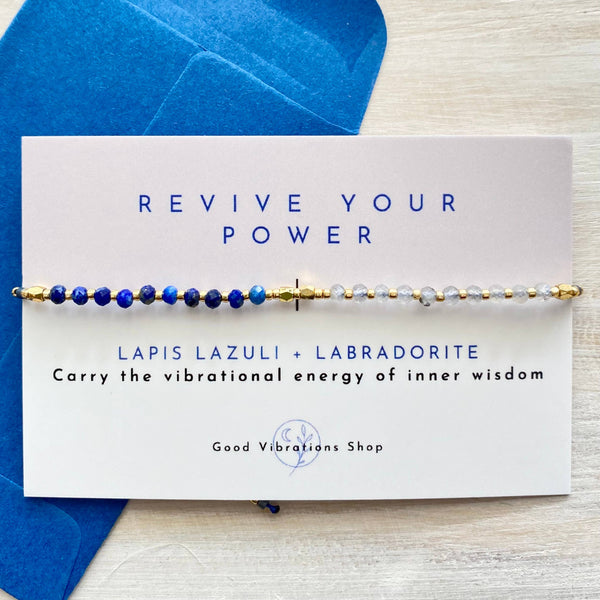 Revive Your Power ⎮ Gemstone Intention Bracelet