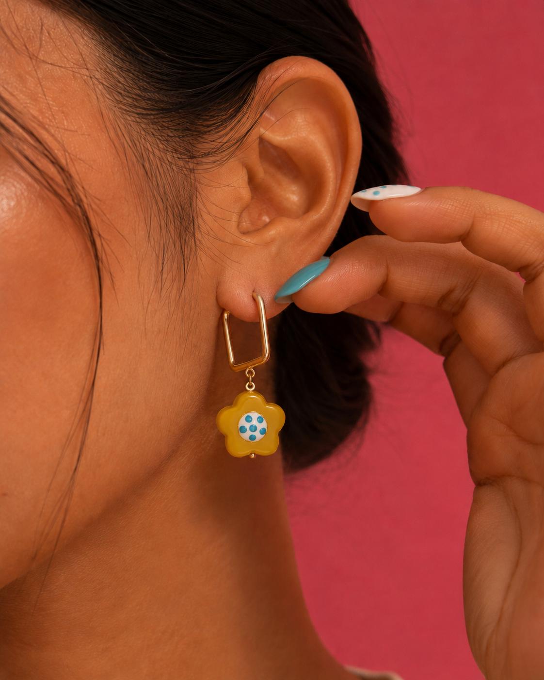 NO. 111: Flower Child Energy Earring