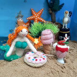 Handmade Felt Magical Mermaids Hanging Decorations