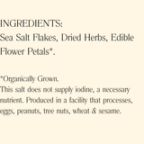 Classic Floral Garnishing Salt