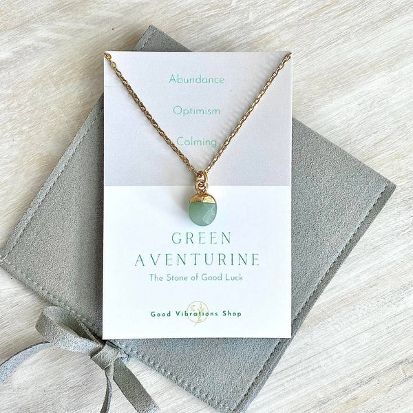 Green Aventurine⎮Aura Necklace