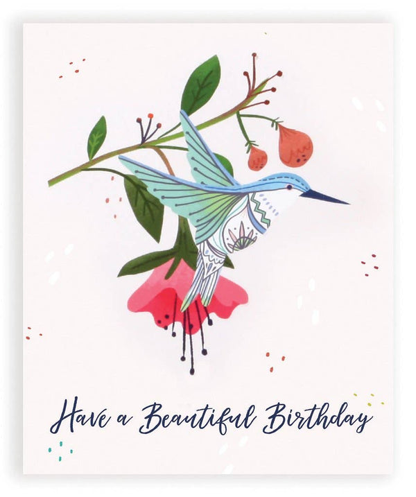 Hummingbirds Pop-Up Cards