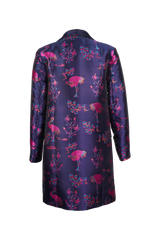 BILLIE BLAZER FLAMINGO JACQUARD