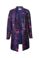 BILLIE BLAZER FLAMINGO JACQUARD