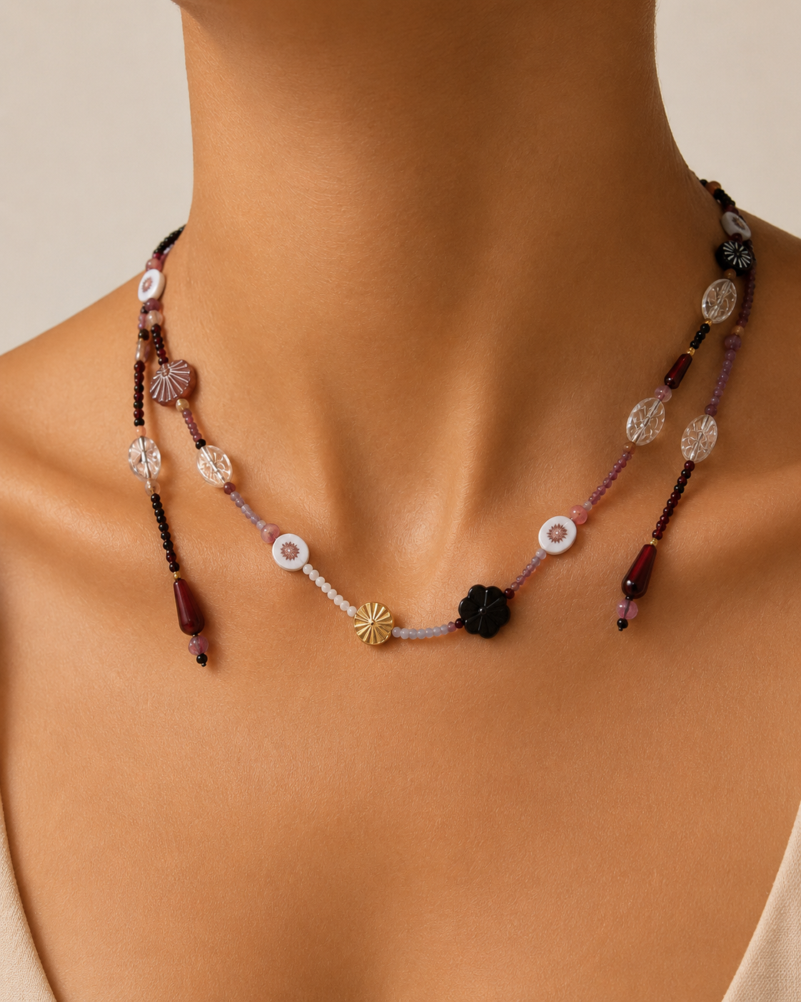 NO. 122: Mixed Signals Necklace