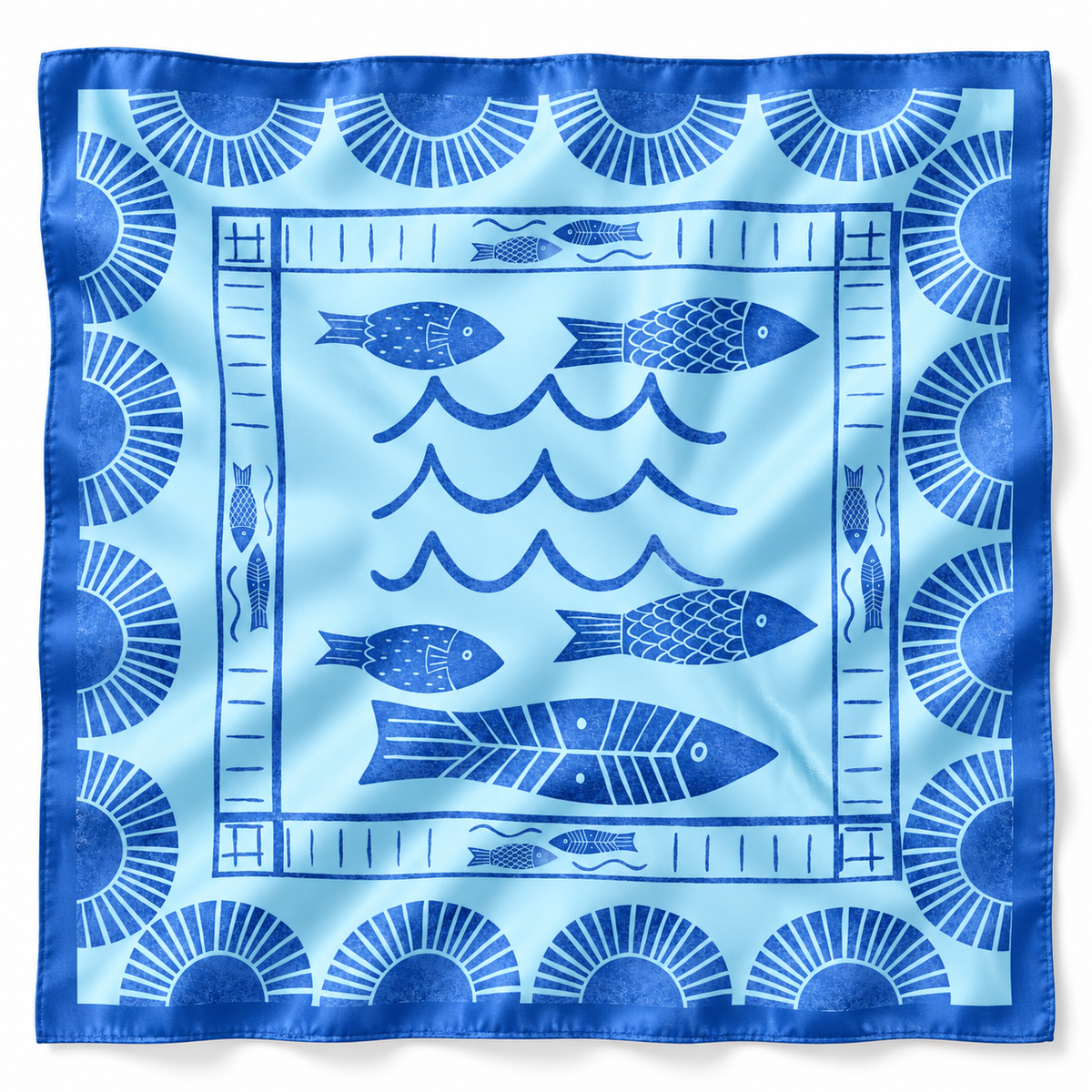 Plenty Of Fish In The Sea Pocket Square