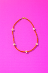NO. 129: Tangerine Daydream Necklace