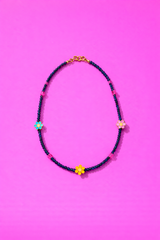 N0. 128: Midnight Garden Party Necklace