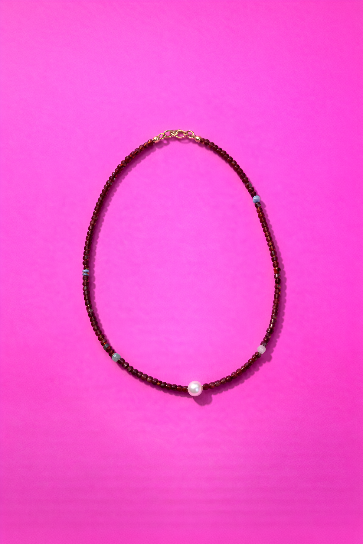 NO. 132: Cherry Whisper Necklace