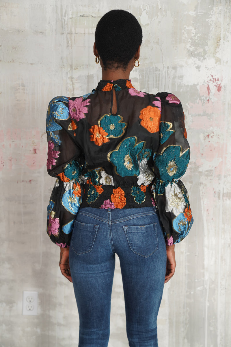 ANNE BLOUSE MOD FLORAL