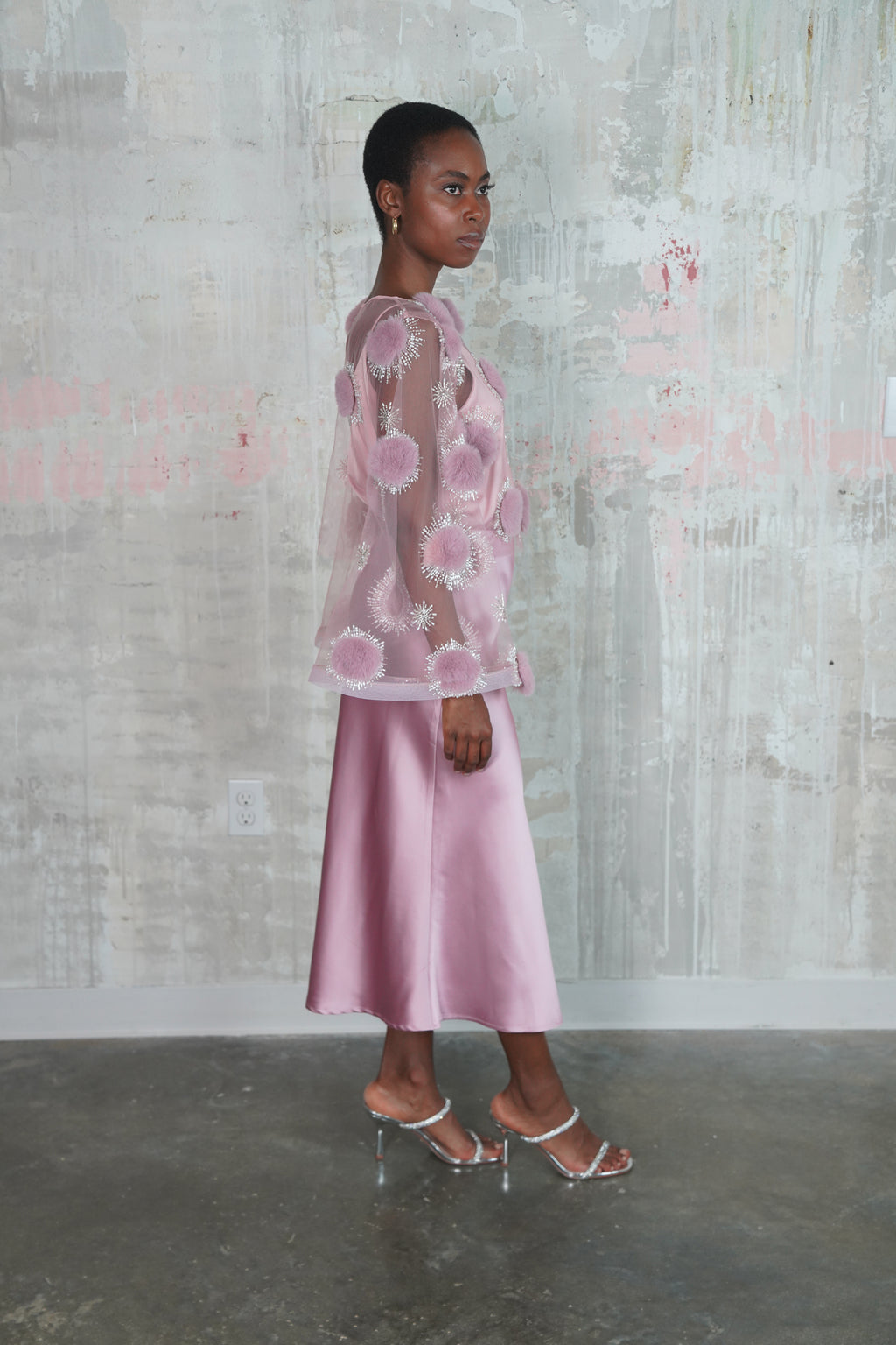 MARY KATHRYN POM POM SKIRT