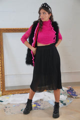 Tati Pleated Skirt Black PRE-ORDER