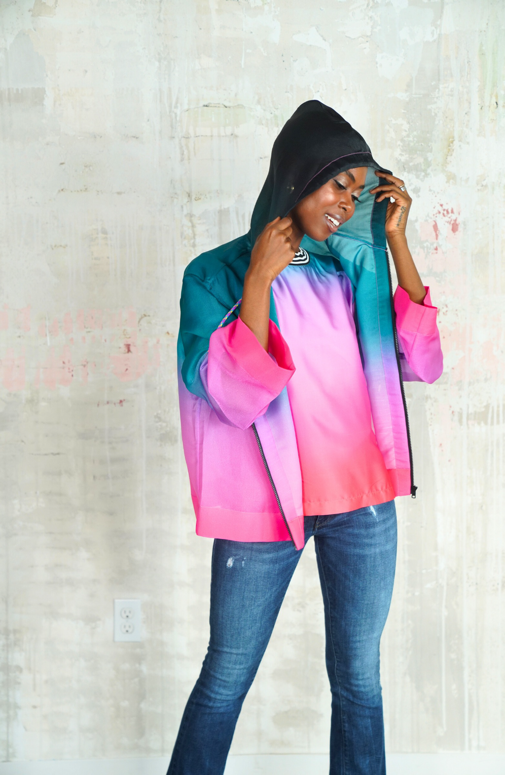 MANDY OMBRÉ JACKET