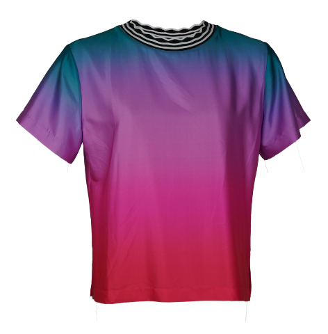 Autumn Ombre Lilly Tee shirt