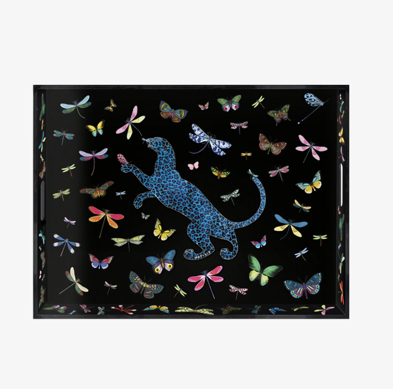 TRAY DRAGONFLIES RECTANGLE