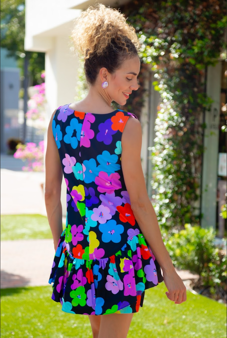 Margie Dress Pop Bloom