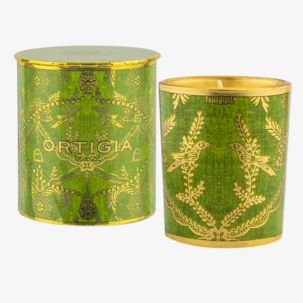 Lime di Sicilia Decorated Candle