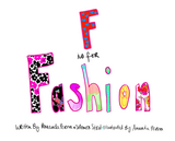 F is For Fashion Illustrated Book