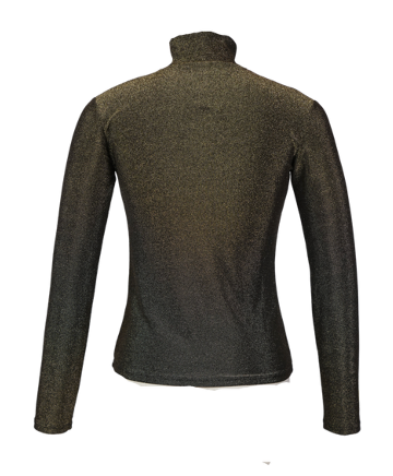 Elsa Metallic Turtleneck