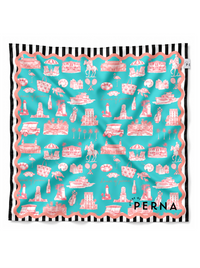 Scarf Palm Beach Print