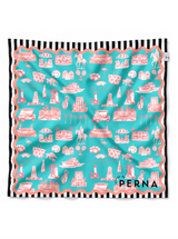 Scarf Palm Beach Print
