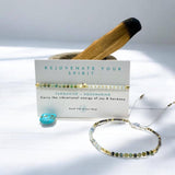 Rejuvenate Your Spirit ⎮ Gemstone Intention Bracelet