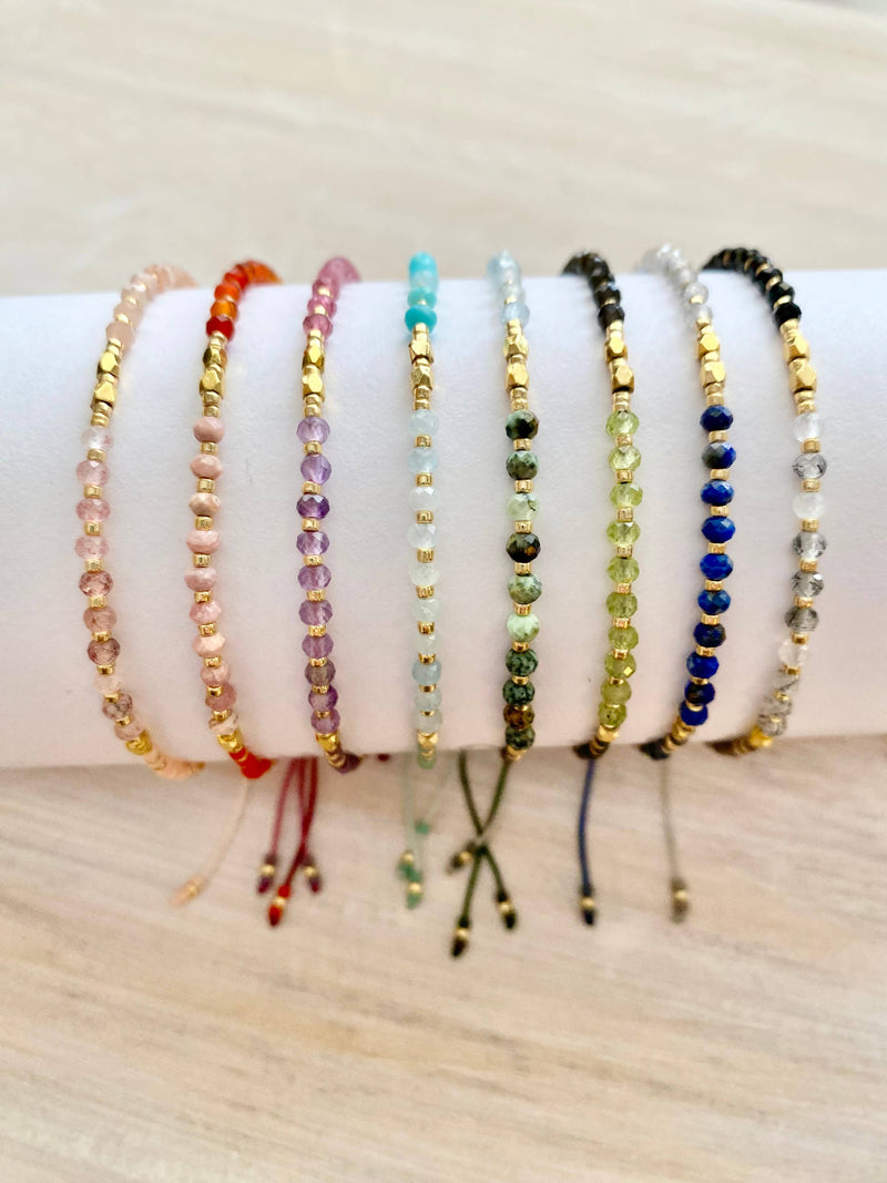 Peace Of Mind ⎮ Gemstone Intention Bracelet