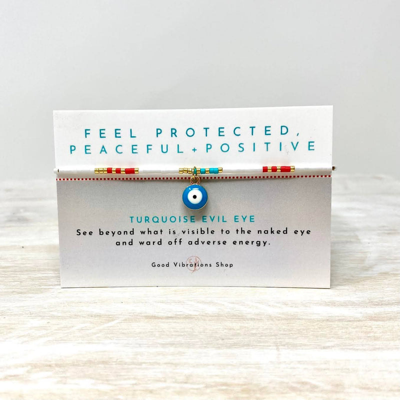 Eye of Protection Bracelet ⎮ Turquoise Blue