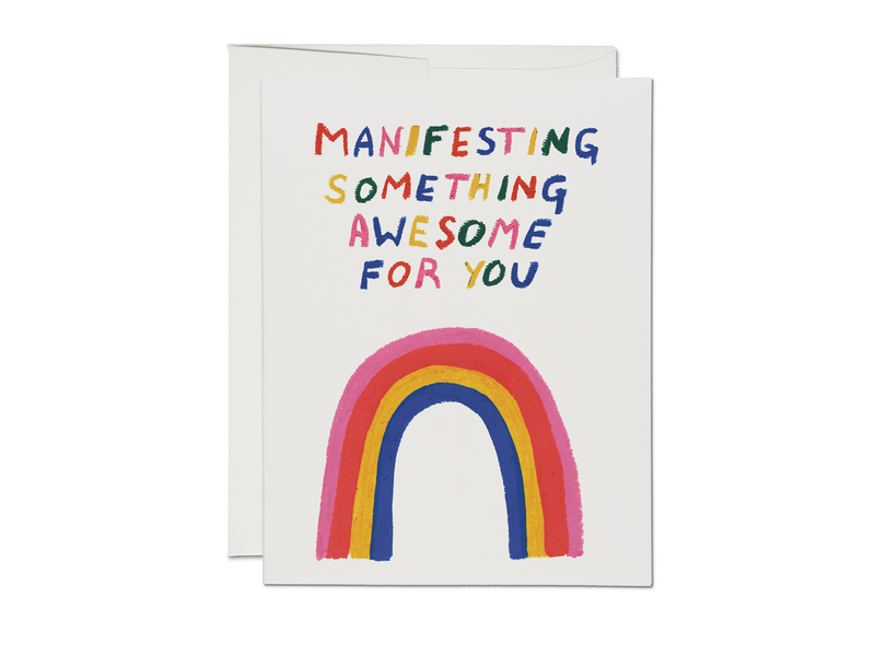 SOMETHING AWESOME ENCOURAGEMENT GREETING CARD