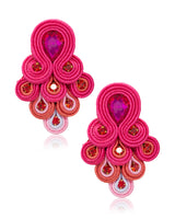 Handmade Jewelry, unique jewelry designs, Colorful Luxury designs, Pink