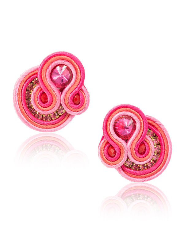 Handmade Jewelry, unique jewelry designs, Colorful Luxury designs, pink